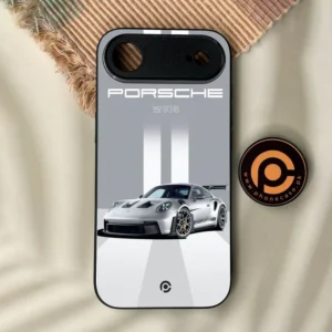 iPhone Air - Porsche Gt3 Rs Thrill - Premium Metal Printed Soft Bumper Shock Proof Case - Image 1