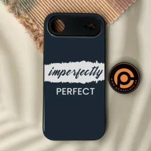iPhone Air - Imperfectly - Premium Metal Printed Soft Bumper Shock Proof Case - Image 1