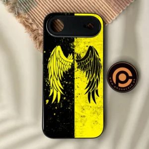 iPhone Air - Angel 2.0 Design 1 - Premium Metal Printed Soft Bumper Shock Proof Case - Image 1