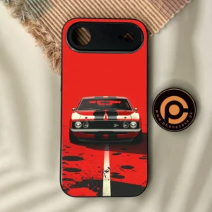 iPhone Air - Classic Racer Vibes - Premium Metal Printed Soft Bumper Shock Proof Case - Image 1