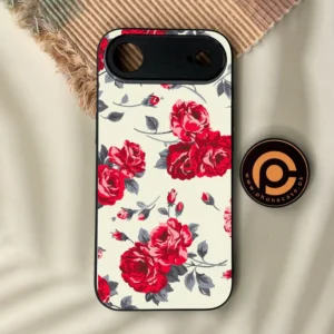 iPhone Air - Floral Series Design 8 - Premium Metal Printed Soft Bumper Shock Proof Case - Image 1