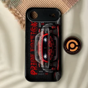 iPhone Air - Cobra X Racing Car - Premium Metal Printed Soft Bumper Shock Proof Case - Image 1