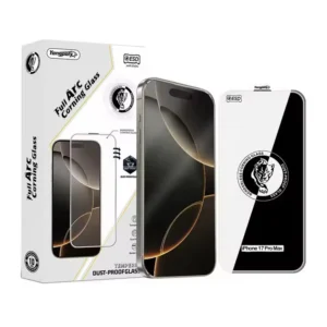 iPhone 17 Pro - 3D Borderless Tempered Glass Screen Protector – 9H Anti-Scratch, Full Coverage, Dustproof - Image 1