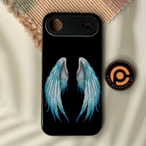 iPhone Air - Angel Wings Design 4 - Premium Metal Printed Soft Bumper Shock Proof Case - Image 1