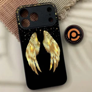 iPhone 17 Pro Max - Angel Wings Design 1 - Premium Metal Printed soft Bumper shock Proof Case CS-40656 - Image 1