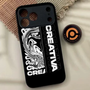 iPhone 17 Pro - Creative - Premium Metal Printed soft Bumper shock Proof Case - Image 1
