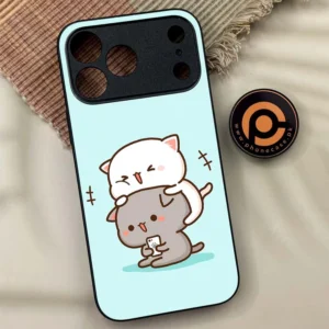 iPhone 17 Pro - Cute BuBu DuDu Series - Premium Metal Printed soft Bumper shock Proof Case - Image 1