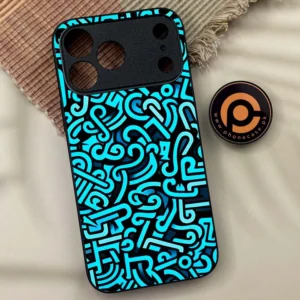 iPhone 17 Pro Max - Doodle Design - Premium Metal Printed soft Bumper shock Proof Case - Image 1