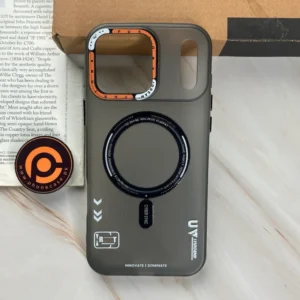 iPhone 17 Pro - Mechanical Vortex Matte Case With Built-in Magsafe - Image 1
