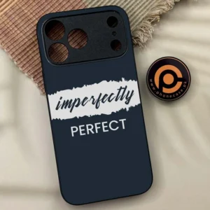 iPhone 17 Pro - Imperfectly - Premium Metal Printed soft Bumper shock Proof Case - Image 1