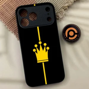 iPhone 17 Pro - King 2.0 Series - Premium Metal Printed soft Bumper shock Proof Case - Image 1