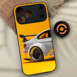 iPhone 17 Pro Max - M3 GT2 Racing Car - Premium Metal Printed soft Bumper shock Proof Case - Image 1