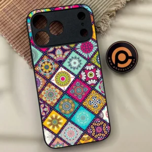 iPhone 17 Pro Max - Mandala Art Design - Premium Metal Printed soft Bumper shock Proof Case CS-39096 - Image 1