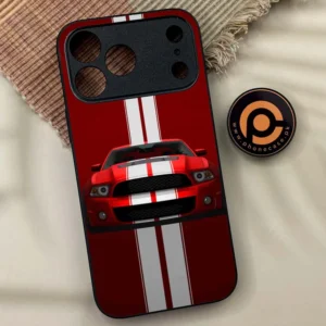 iPhone 17 Pro - Muscle Racing Car - Premium Metal Printed soft Bumper shock Proof Case - Image 1