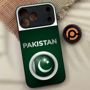 iPhone 17 Pro Max - Pakistani Flag Design 7 - Premium Metal Printed soft Bumper shock Proof Case CS-40927 - Image 1