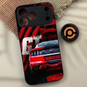 iPhone 17 Pro - Speed Shift Racing Car - Premium Metal Printed soft Bumper shock Proof Case - Image 1