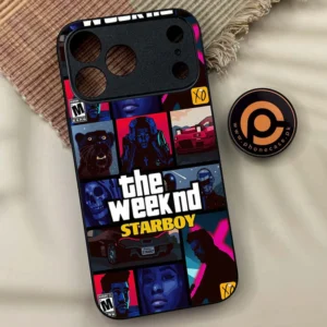iPhone 17 Pro Max - The Weeknd Star Boy - Premium Metal Printed soft Bumper shock Proof Case - Image 1