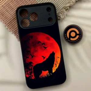 iPhone 17 Pro Max - Wolf Series - Premium Metal Printed soft Bumper shock Proof Case - Image 1