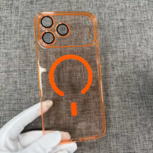 iPhone 17 Pro - Crystal Clear Full Protection Case With Built in Camera Lens Protector - Image 1