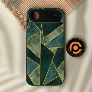 iPhone Air - Geometric Design 5 - Premium Metal Printed Soft Bumper Shock Proof Case - Image 1