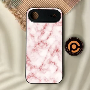 iPhone Air - Pink Design 4 - Premium Metal Printed Soft Bumper Shock Proof Case - Image 1