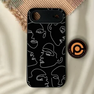 iPhone Air - Girls Design 9 - Premium Metal Printed Soft Bumper Shock Proof Case - Image 1