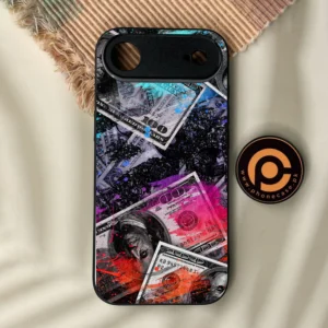 iPhone Air - Dollar Design 4 - Premium Metal Printed Soft Bumper Shock Proof Case - Image 1