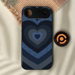 iPhone Air - Heart 2.0 Design 6 - Premium Metal Printed Soft Bumper Shock Proof Case - Image 1