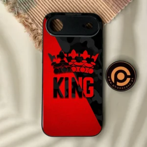 iPhone Air - King Design 6 - Premium Metal Printed Soft Bumper Shock Proof Case - Image 1
