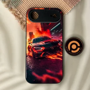 iPhone Air - Racing Series 2.0 Design 8 - Premium Metal Printed Soft Bumper Shock Proof Case - Image 1