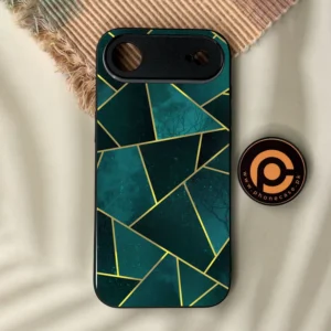 iPhone Air - Geometric Design 1 - Premium Metal Printed Soft Bumper Shock Proof Case - Image 1