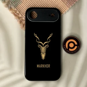 iPhone Air - Markhor Design 3 - Premium Metal Printed Soft Bumper Shock Proof Case - Image 1