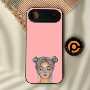 iPhone Air - Anime Girls Design 4 - Premium Metal Printed Soft Bumper Shock Proof Case - Image 1