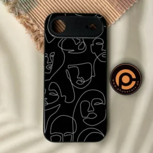 iPhone Air - Girls Design 4 - Premium Metal Printed Soft Bumper Shock Proof Case - Image 1