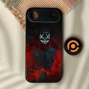 iPhone Air - Anonymous 2.0 Design 3 - Premium Metal Printed Soft Bumper Shock Proof Case - Image 1