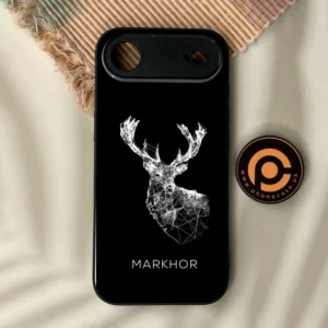 iPhone Air - Markhor Design 4 - Premium Metal Printed Soft Bumper Shock Proof Case - Image 1