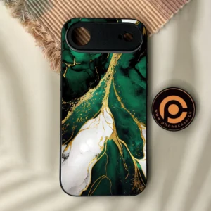 iPhone Air - Liquid Marble Design 7 - Premium Metal Printed Soft Bumper Shock Proof Case - Image 1