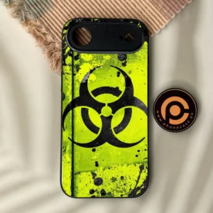 iPhone Air - Biohazard Design 9 - Premium Metal Printed Soft Bumper Shock Proof Case - Image 1