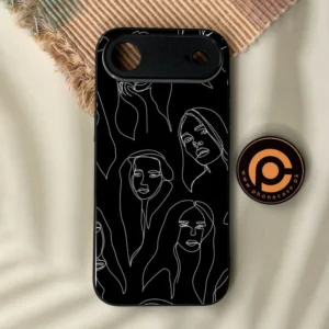 iPhone Air - Girls Design 8 - Premium Metal Printed Soft Bumper Shock Proof Case - Image 1