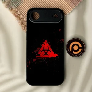 iPhone Air - Biohazard Design 4 - Premium Metal Printed Soft Bumper Shock Proof Case - Image 1