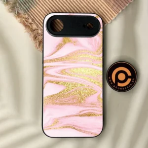 iPhone Air - Pink Design 10 - Premium Metal Printed Soft Bumper Shock Proof Case - Image 1