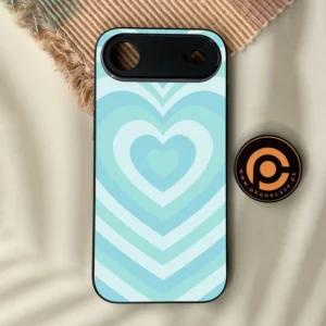 iPhone Air - Heartbeat Design 7 - Premium Metal Printed Soft Bumper Shock Proof Case - Image 1