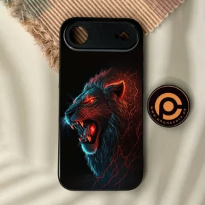 iPhone Air - Tiger 2.0 Design 6 - Premium Metal Printed Soft Bumper Shock Proof Case - Image 1