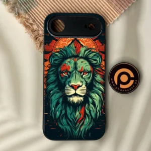 iPhone Air - Tiger 2.0 Design 2 - Premium Metal Printed Soft Bumper Shock Proof Case - Image 1