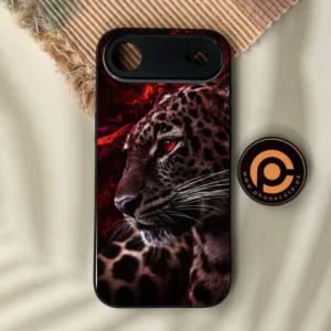 iPhone Air - Tiger Design 5 - Premium Metal Printed Soft Bumper Shock Proof Case - Image 1