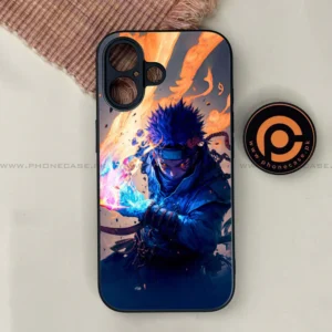 iPhone 17 - Anime 2.0 Series - Premium Printed Glass soft Bumper shock Proof Case - Image 1