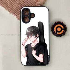 iPhone 17 - Anime Series - Premium Printed Glass soft Bumper shock Proof Case - Image 1