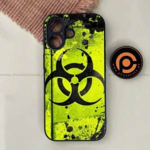 iPhone 17 - Biohazard Sign Series - Premium Printed Glass soft Bumper shock Proof Case - Image 1