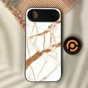 iPhone Air - White Design 4 - Premium Metal Printed Soft Bumper Shock Proof Case - Image 1