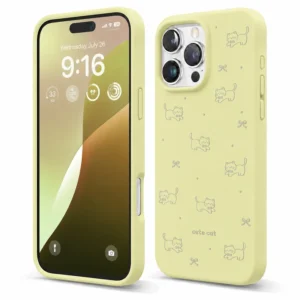 iPhone 16 Pro Max - Cute Bloomi Soft Touch Liquid Silicone Case for Girls - Image 1